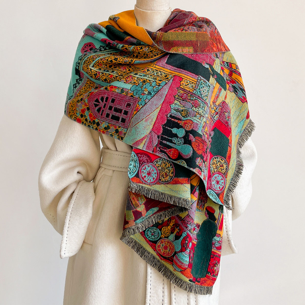 Autumn Winter Women Imitation  - огляд і ціна Go Ethnic Fashion